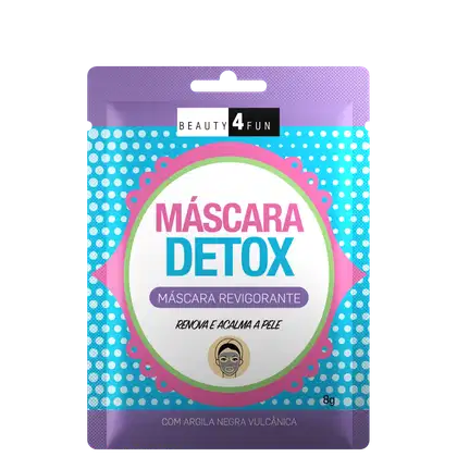 Imagem do produto Beauty 4 Fun Detox Revigorante - Máscara Facial 8g