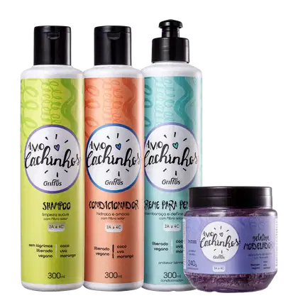 Imagem do produto Kit Griffus Amo Cachinhos Completo (4 Produtos)