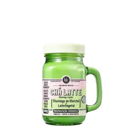 Imagem do produto Lola Cosmetics Chá Latte Manteiga de Matchá + Leite Vegetal - Máscara Capilar 300g