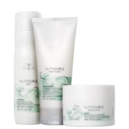 Imagem do produto Kit Wella Professionals Nutricurls Trio (3 Produtos)