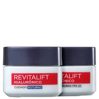 Imagem do produto Kit L'Oréal Paris Revitalift Hialurônico Dia e Noite (2 Produtos)