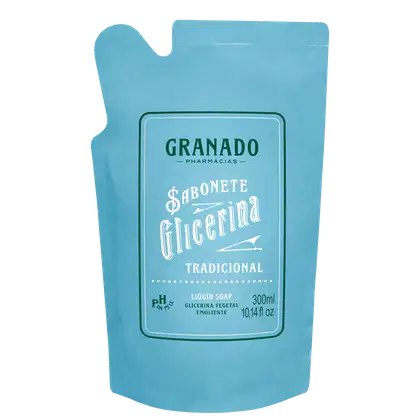 Imagem do produto Granado Glicerina Tradicional Refil - Sabonete Líquido 300ml