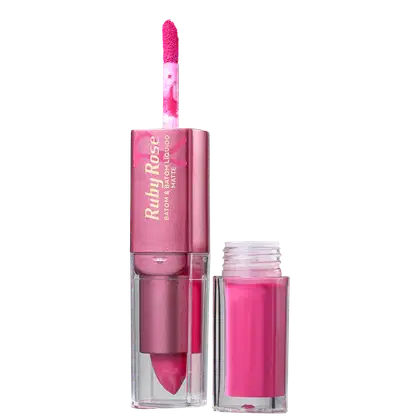 Imagem do produto Ruby Rose Duo Semi-Matte 038 Rosa Fucsia - Batom 6,6g