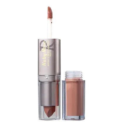 Imagem do produto Ruby Rose Duo Semi-Matte 056 Nude Chocolate - Batom 6,6g