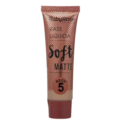 Imagem do produto Ruby Rose Soft Matte 5 Bege Médio - Base Líquida 29ml