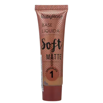 Imagem do produto Ruby Rose Soft Matte 1 Chocolate Claro - Base Líquida 29ml