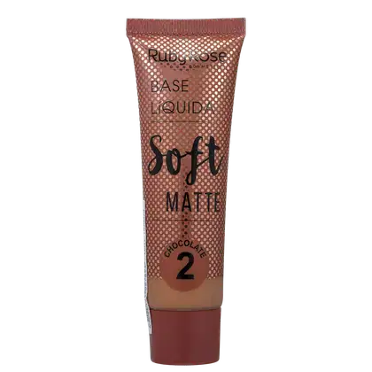 Imagem do produto Ruby Rose Soft Matte 2 Chocolate - Base Líquida 29ml