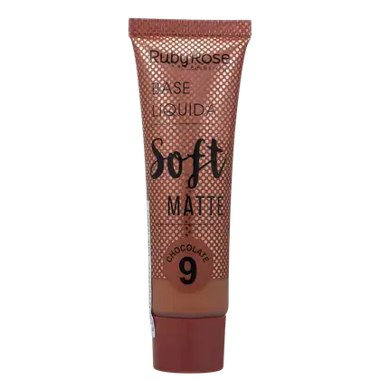 Imagem do produto Ruby Rose Soft Matte 9 Chocolate - Base Líquida 29ml