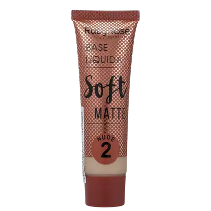 Imagem do produto Ruby Rose Soft Matte 2 Nude Médio - Base Líquida 29ml 