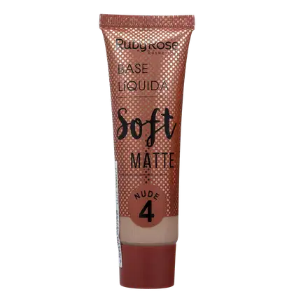 Imagem do produto Ruby Rose Soft Matte 4 Nude - Base Líquida 29ml 