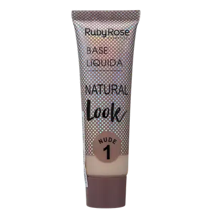 Imagem do produto Ruby Rose Natural Look Nude 1 - Base Líquida 29ml