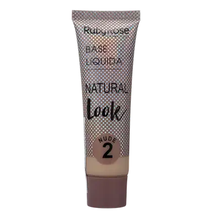 Imagem do produto Ruby Rose Natural Look Nude 2 - Base Líquida 29ml