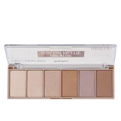 Imagem do produto Ruby Rose Light My Fire Pocket Kit - Paleta de Iluminadores 18g