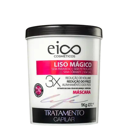 Imagem do produto Eico Life Liso Mágico - Máscara Capilar 1000g