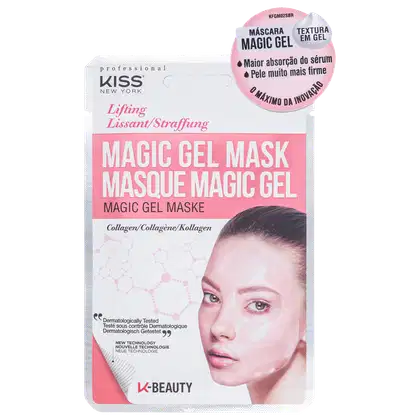 Imagem do produto Kiss New York Magic Gel Collagen - Máscara Facial 23ml
