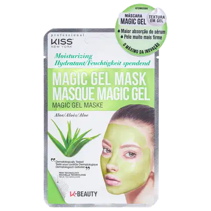 Imagem do produto Kiss New York Magic Gel Aloe - Máscara Facial 23ml