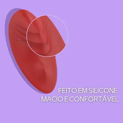 Imagem do produto Lovepad S-Hande Vibrador para Sentar Estimulo Clitoris e Anus 9 Intensidades 26cm x 13cm em Silicone Recarregável