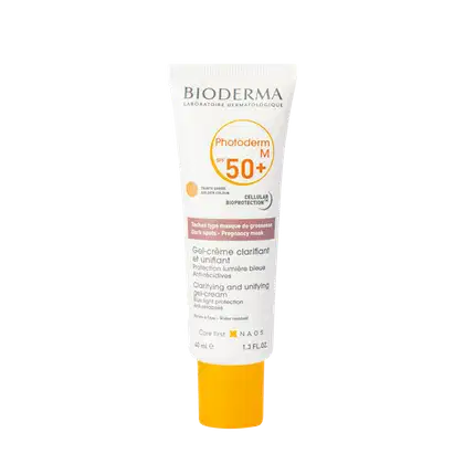 Imagem do produto Bioderma Photoderm M FPS 50+ Dourado - Proteção Solar com Cor 40ml