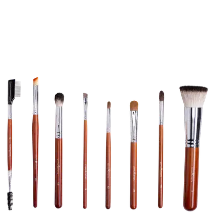 Imagem do produto Kit de Pincéis Klass Vough Brown Line Best Seller Edição Limitada (8 Unidades)