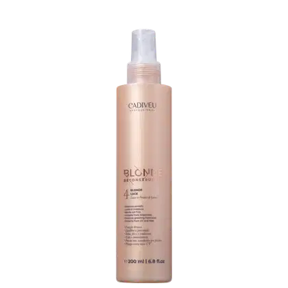 Imagem do produto Cadiveu Professional Blonde Reconstructor Blonde Lock - Leave-in com Filtro Solar 200ml