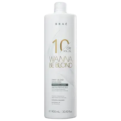Imagem do produto Braé Wanna Be Blond 3% - Água Oxigenada 10 Volumes 900ml