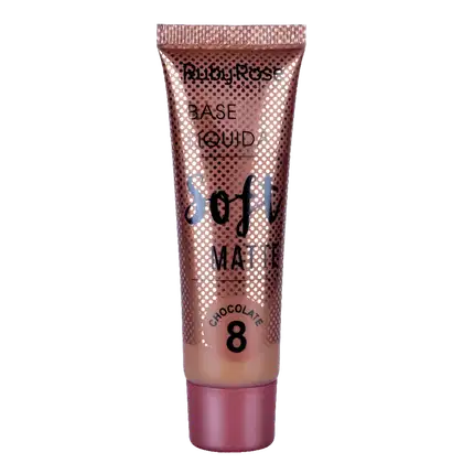 Imagem do produto Ruby Rose Soft Matte 8 Chocolate - Base Líquida 29ml 
