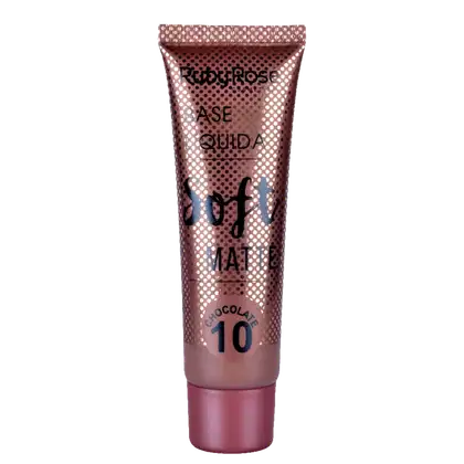 Imagem do produto Ruby Rose Soft Matte 10 Chocolate - Base Líquida 29ml 