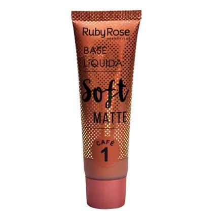 Imagem do produto Ruby Rose Soft Matte 01 Café - Base Líquida 29ml 