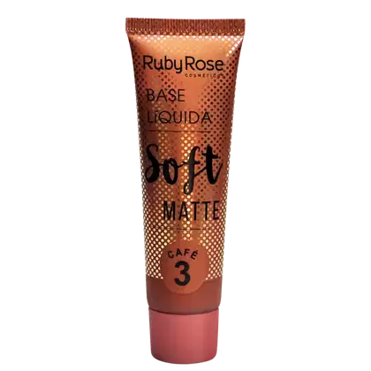 Imagem do produto Ruby Rose Soft Matte 03 Café - Base Líquida 29ml 