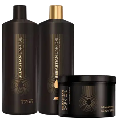 Imagem do produto Kit Sebastian Professional Dark Oil Salon Trio (3 Produtos)