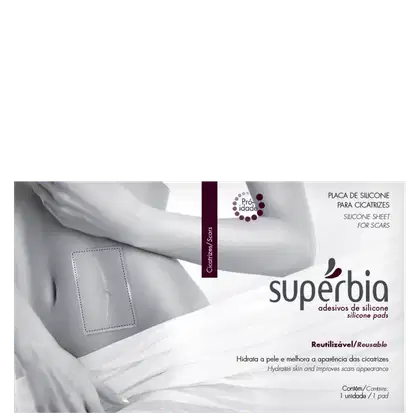 Imagem do produto Supérbia Adesivos de Silicone Placa - Tratamento Cicatrizante (1 Unidade)