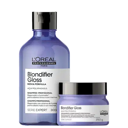 Imagem do produto Kit L'oréal Professionnel Blondifier Gloss Treatment (2 Produtos)