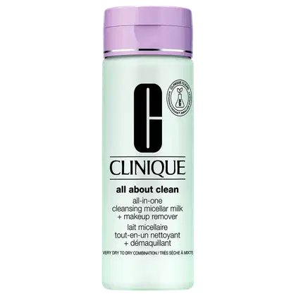 Imagem do produto Clinique All About Clean Micellar Milk Pele 1 e 2 Muito Seca a Mista - Leite Demaquilante 200ml