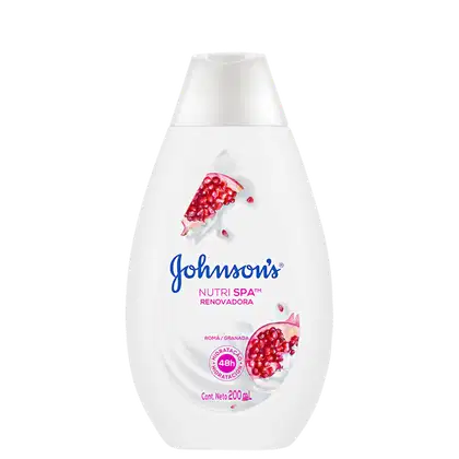 Imagem do produto Johnson's Nutri Spa Renovadora Romã - Loção Hidratante Corporal 200ml