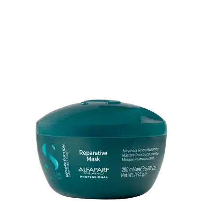 Máscara Capilar Alfaparf Semi Di Lino Reconstruction Reparative 200ml.