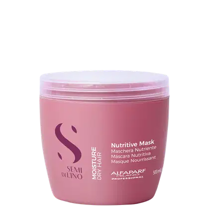Imagem do produto Alfaparf Semi Di Lino Moisture Nutritive Mask - Máscara Capilar 500ml