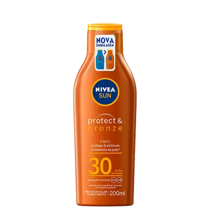 Imagem do produto NIVEA SUN Protect & Bronze FPS 30 - Protetor Solar 200ml