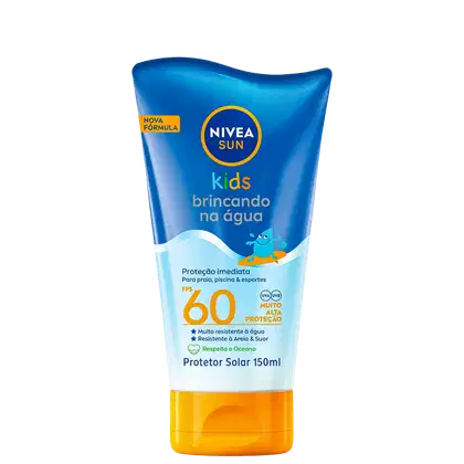 Imagem do produto NIVEA SUN Kids Brincando na Água FPS 60 - Protetor Solar Infantil 150ml