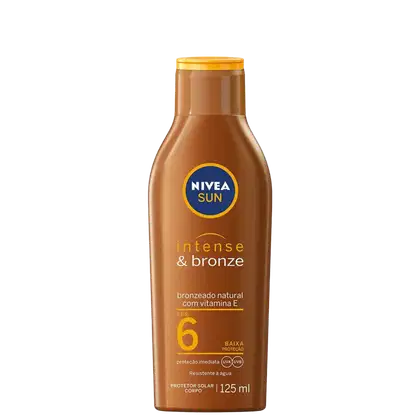 Imagem do produto NIVEA SUN Intense & Bronze FPS 6 - Loção Bronzeadora 125ml