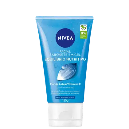 Imagem do produto NIVEA Equilíbrio Nutritivo - Sabonete Gel de Limpeza Facial 150ml