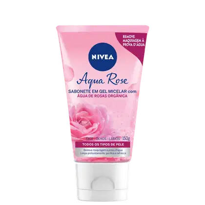 Imagem do produto NIVEA Aqua Rose - Sabonete em Gel Facial 150ml