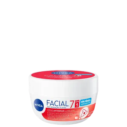 Imagem do produto NIVEA  7 em 1 - Creme Facial Antissinais Ultraleve 100g
