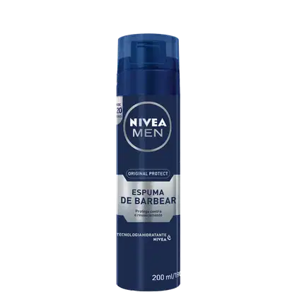 Imagem do produto NIVEA MEN Original Protect - Espuma de Barbear 200ml