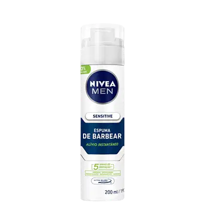 Imagem do produto NIVEA MEN Sensitive - Espuma de Barbear 200ml