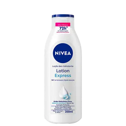 Imagem do produto NIVEA Lotion Express 48h Hidratação Profunda - Loção Hidratante 200ml