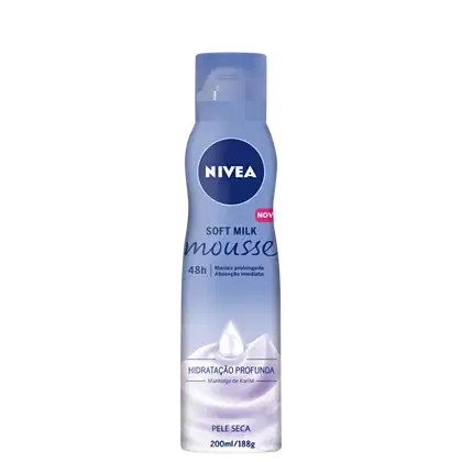 Imagem do produto NIVEA Soft Milk - Mousse Hidratante Corporal 200ml