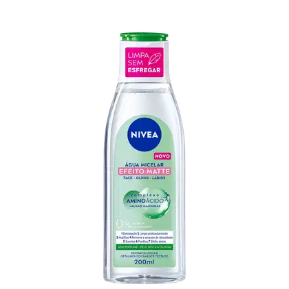 Imagem do produto NIVEA Solução de Limpeza 7 em 1 Efeito Matte - Água Micelar 200ml