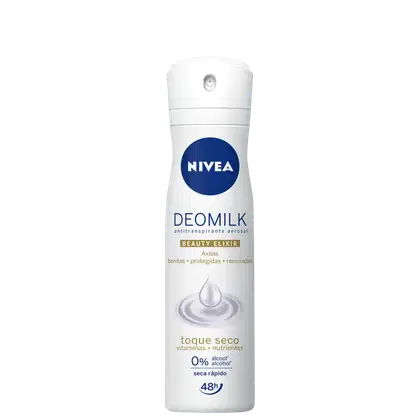 Imagem do produto NIVEA Deomilk Toque Seco - Desodorante Antitranspirante Aerosol 150ml