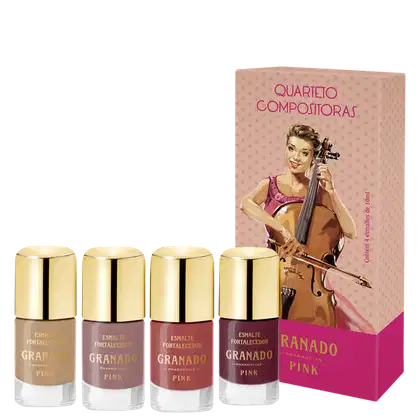 Imagem do produto Kit Granado Pink Quarteto Compositoras (4 Unidades)