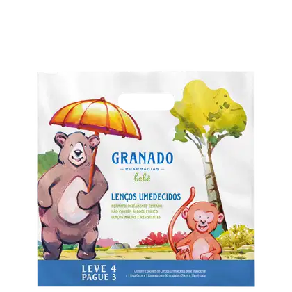 Imagem do produto Kit Granado Bebê Lenços Umedecidos (4 Produtos)